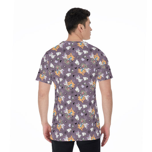 Spooky Fancy Felines - Men's Short Sleeve T-Shirt