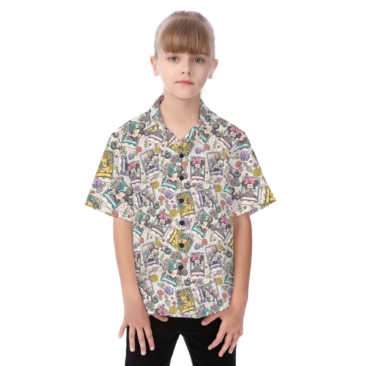 Garden Helpers Seed Packetskets - Kid's Hawaiian Button Up Shirt