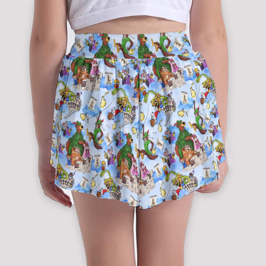 Robin Hood Adventure - Girls’ Flowy Pocket Shorts