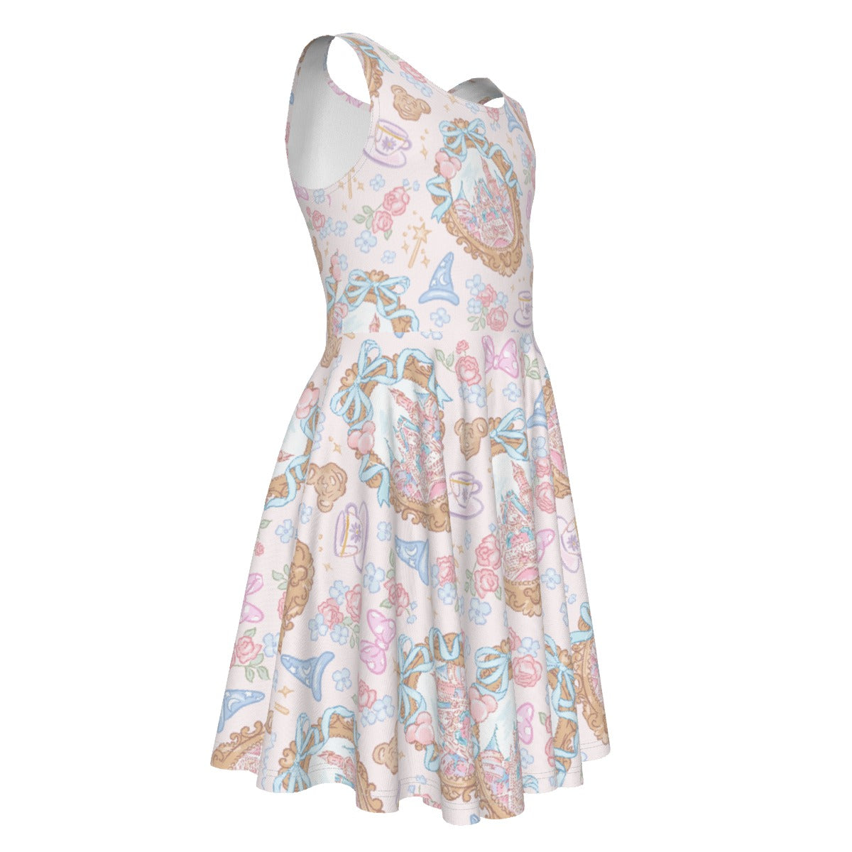 Coquette Park Daydream - Kid's Sleeveless Skater Dress