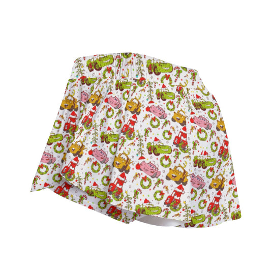 Holiday Race Day - Women's Flowy Pocket Shorts