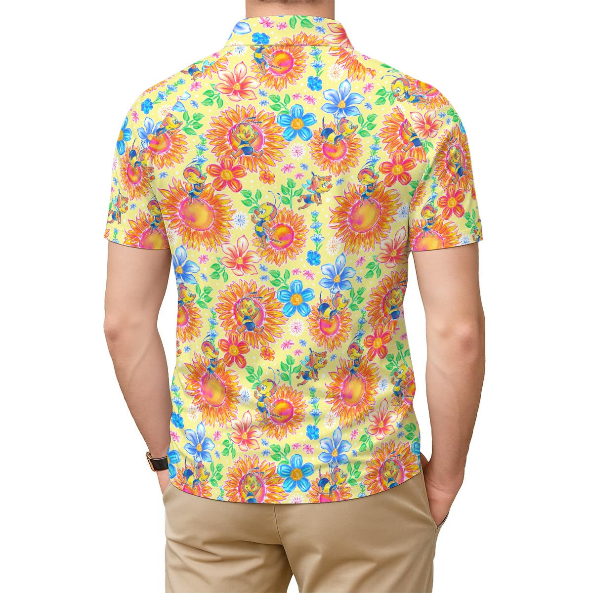 Buzzing Garden Buddy - Men's Polo Shirt