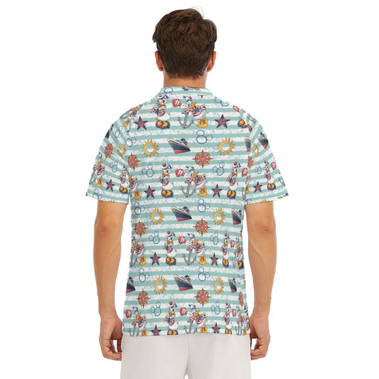 Sailor Duo on Deck - Men's Polo Shirt