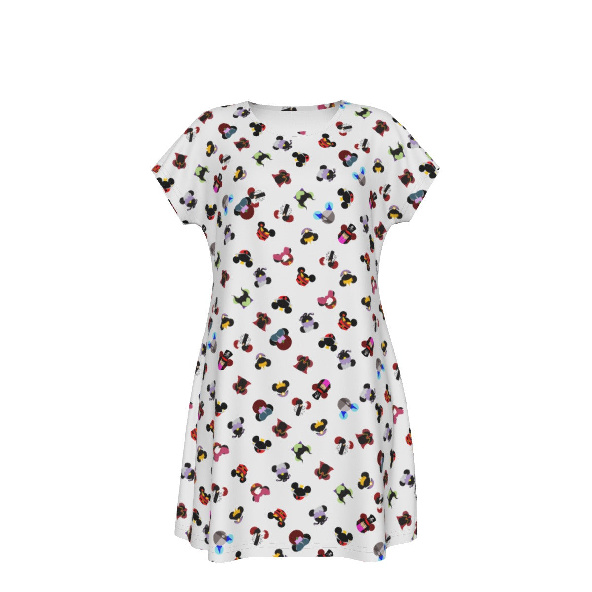 Wicked Mouse Ears - Women's T-Shirt Dress