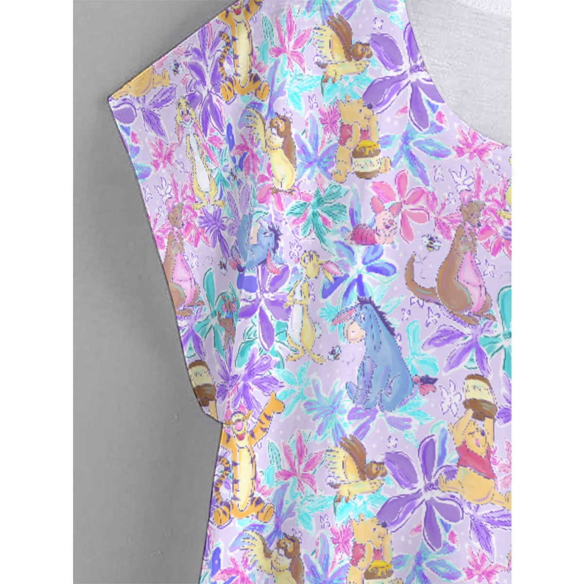 Storybook Friends in Bloom - Women’s Relaxed Fit Scoop Tee