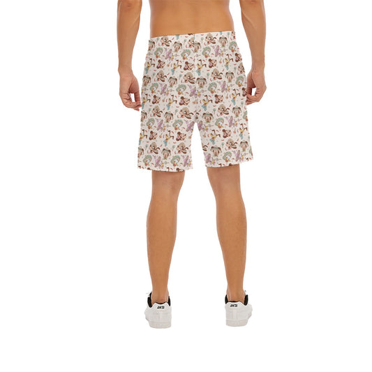 Fiesta Sombrero Pals - Men’s Pocket Beach Shorts