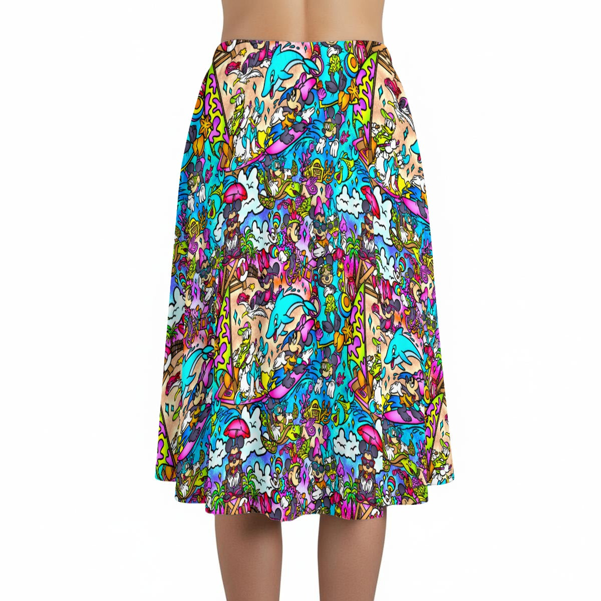 Island Beach Bash - Women’s Pocket Midi Skirt