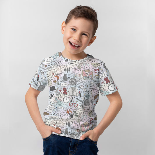 Every Era Collage - Kid’s Short Sleeve T-Shirt