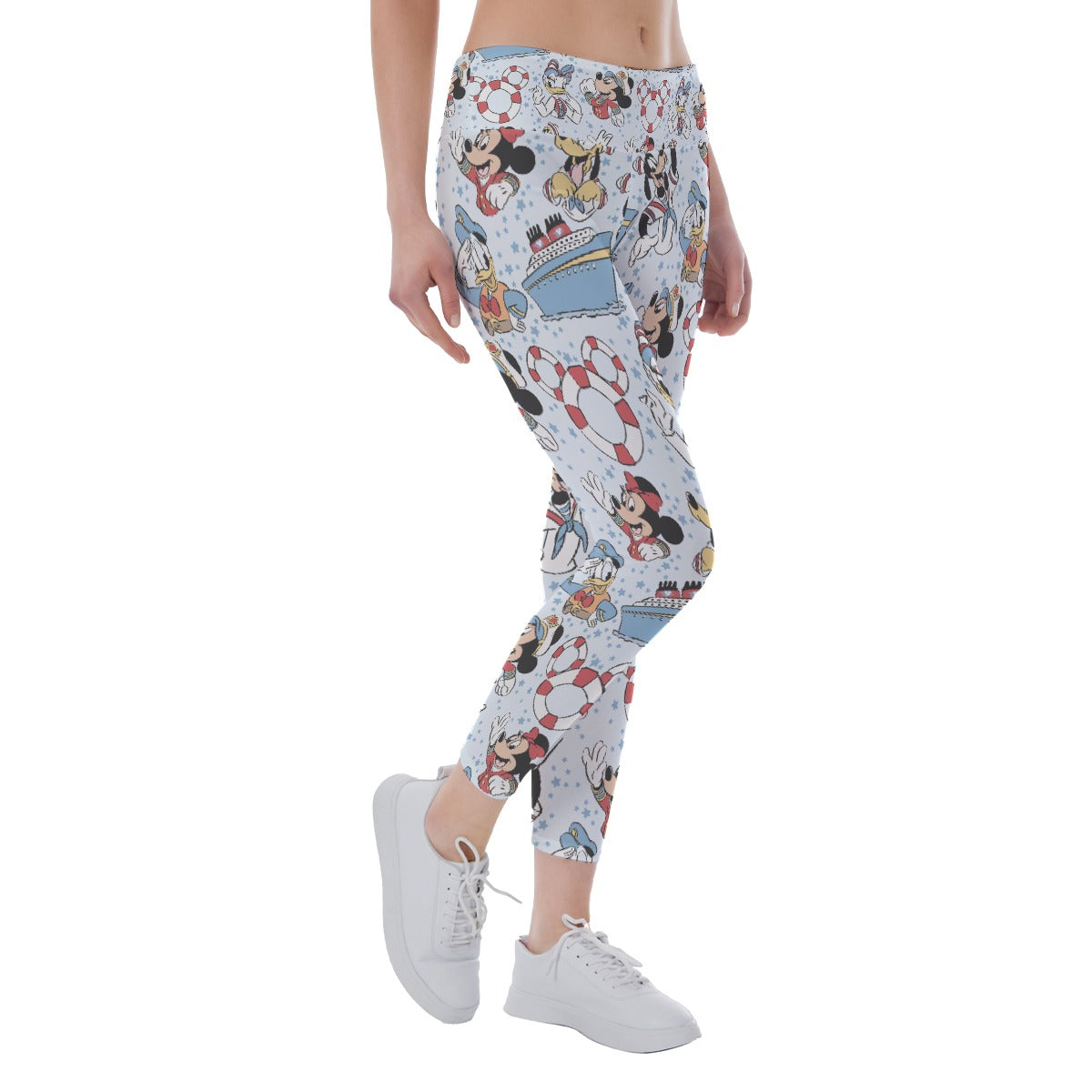 Sailor Cruise Stars - Women's Yoga Leggings