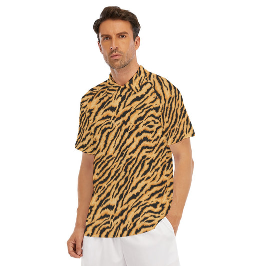 Animal Print - Tiger - Men's Polo Shirt
