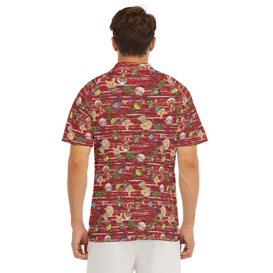 A Very Festive Puppet Christmas - Men's Polo Shirt