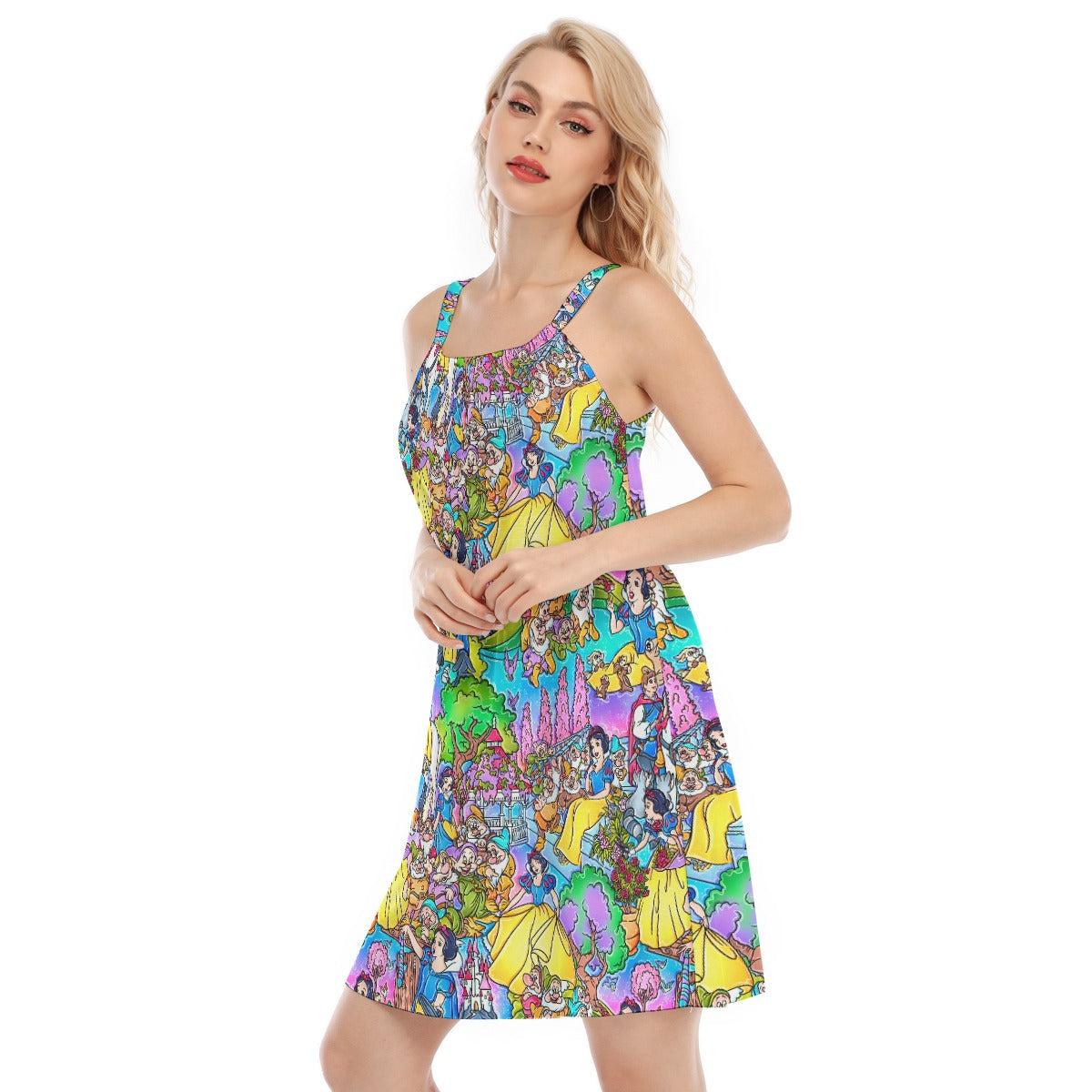 Fairest Princess Storybook Scenes - Women’s Adjustable Sundress