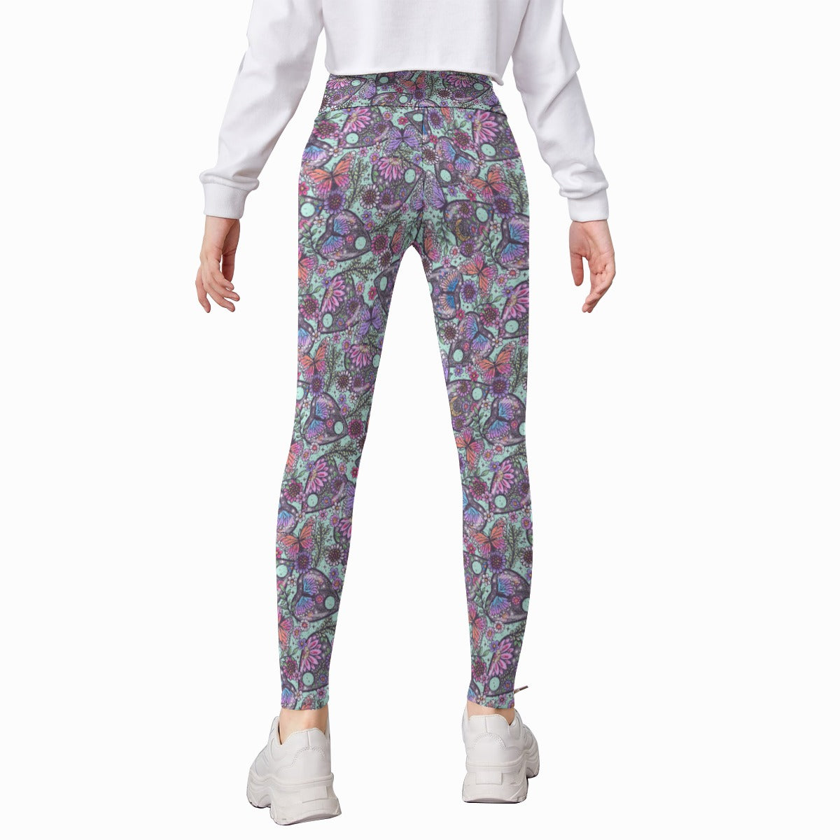 Butterfly Planchettes - Kid's Leggings