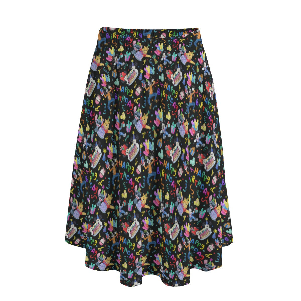 Happy Birthday Celebration - Women’s Pocket Midi Skirt