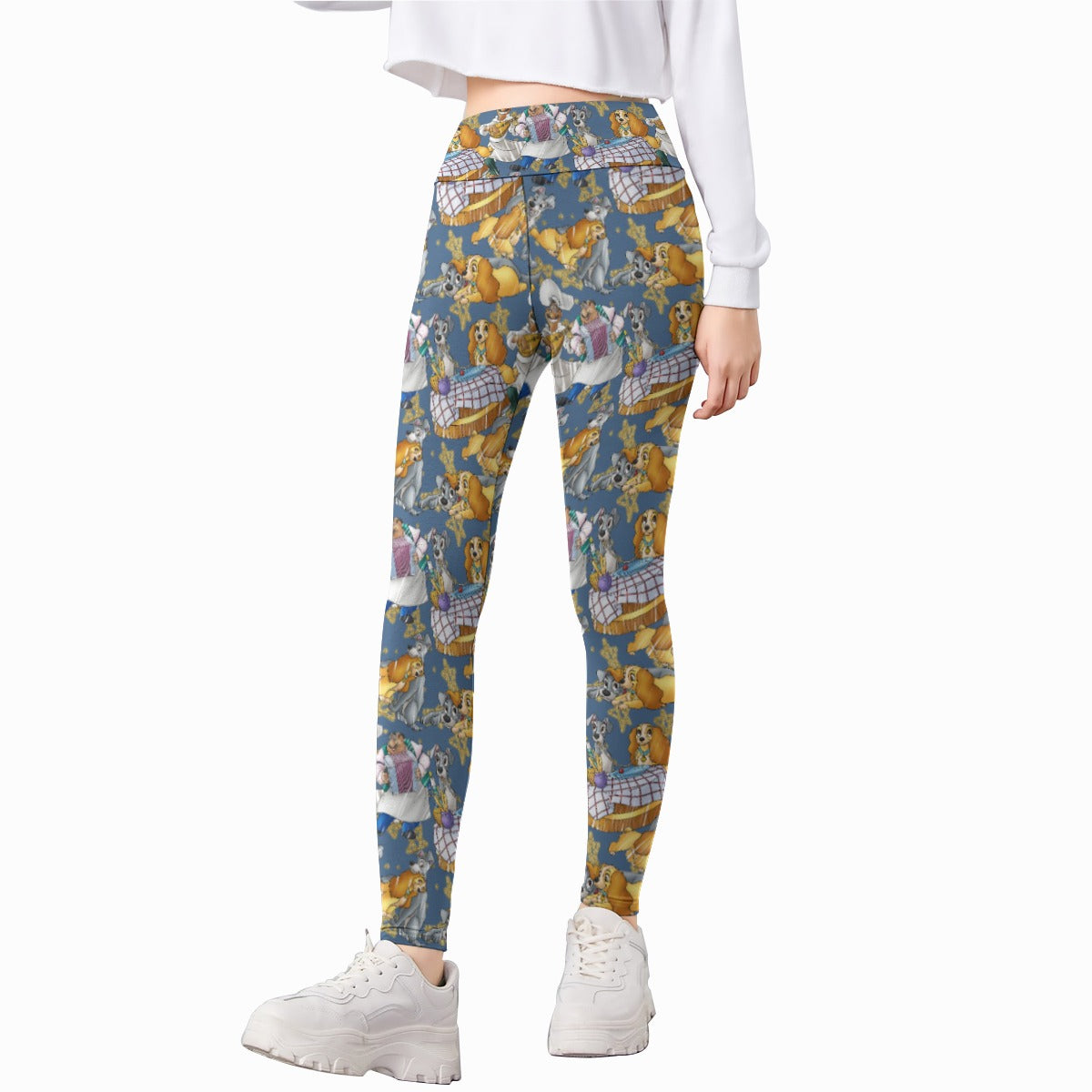 Puppy Love Sketched - Kid's Leggings