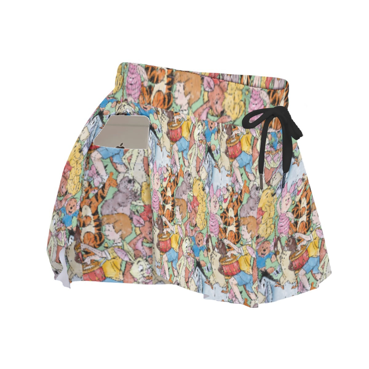 Sketched Hundred Acre Crew - Women's Flowy Pocket Shorts