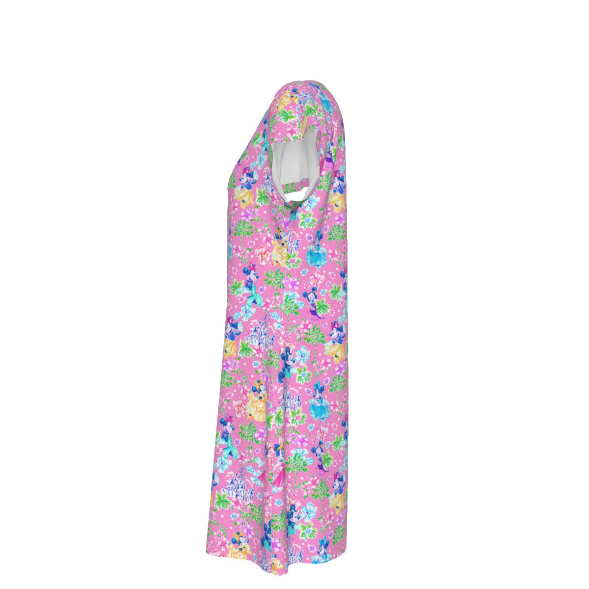Princess Palm Party - Women's T-Shirt Dress