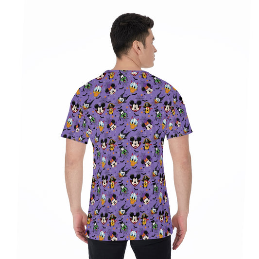Halloween Friends in Costume - Men's Short Sleeve T-Shirt