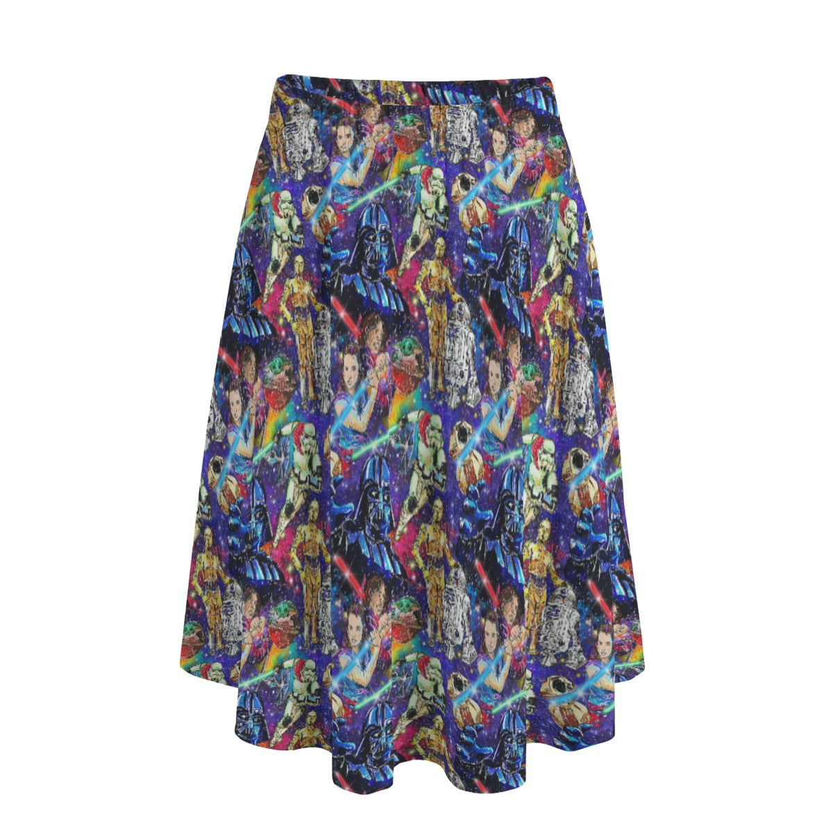 Galaxy Saga - Women’s Pocket Midi Skirt