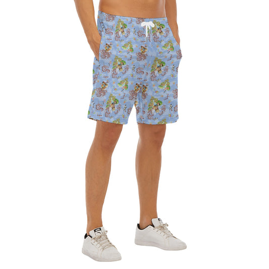 Briar Patch Splash - Men’s Pocket Beach Shorts