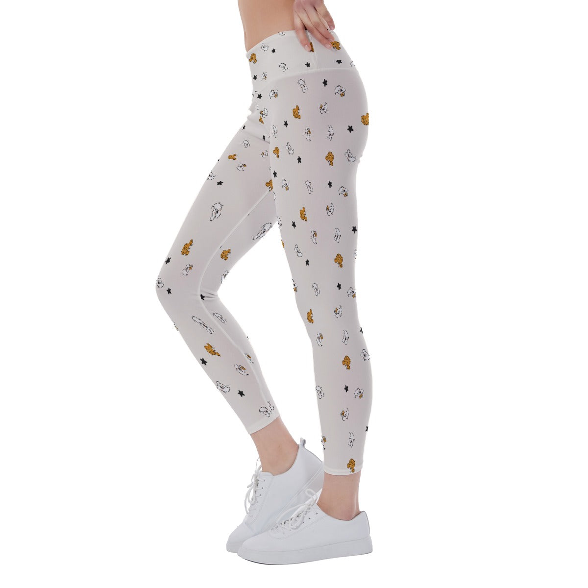 Tiny Boo Crew - Women's Yoga Leggings