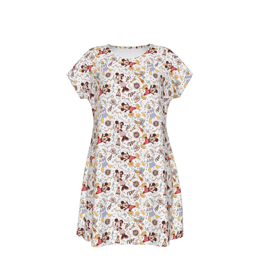 New Year Celebration Crew - Women's T-Shirt Dress