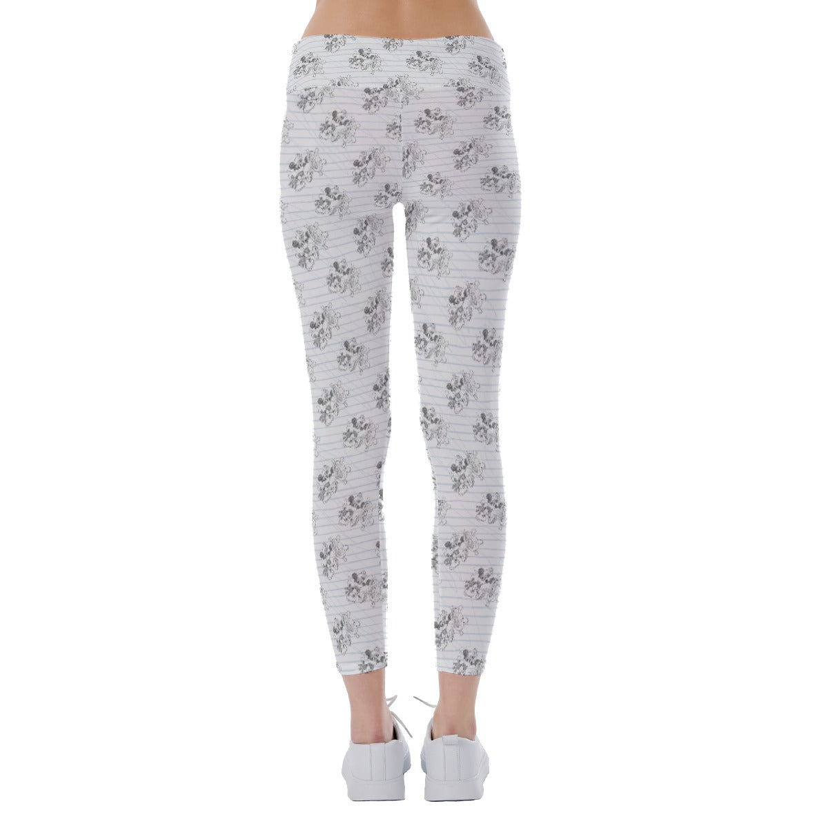 Sketch of Steamboat Mouse - Women's Yoga Leggings