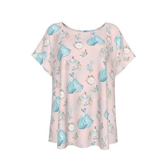 Pastel Midnight Magic - Women’s Relaxed Fit Scoop Tee