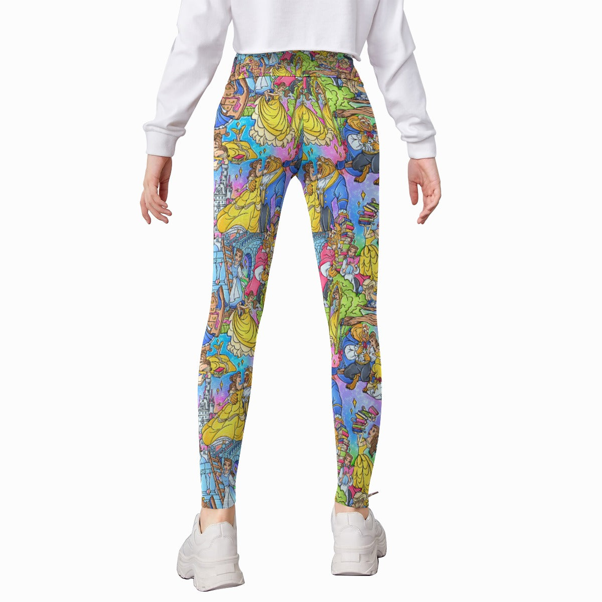 Enchanted Tale Storybook Scenes - Kid's Leggings