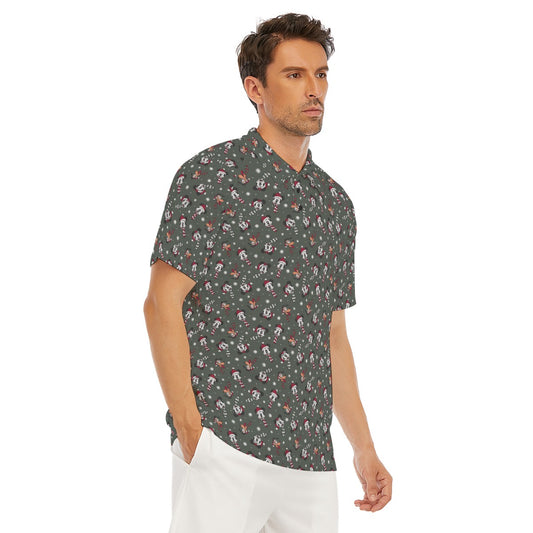 Vintage Holiday Friends - Men's Polo Shirt