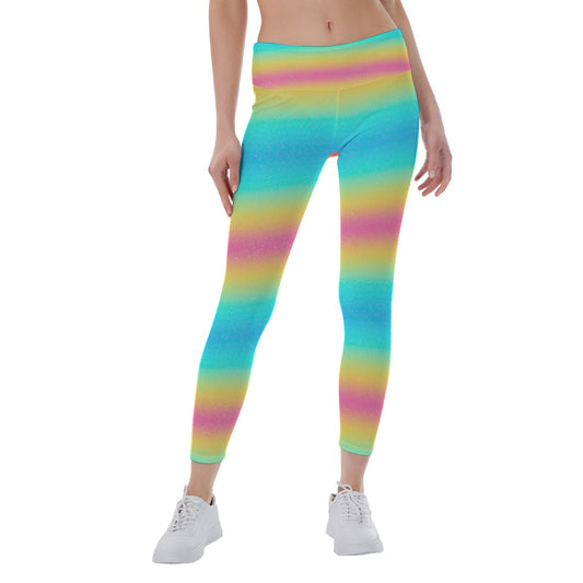 Rainbow Ombre - Women's Yoga Leggings