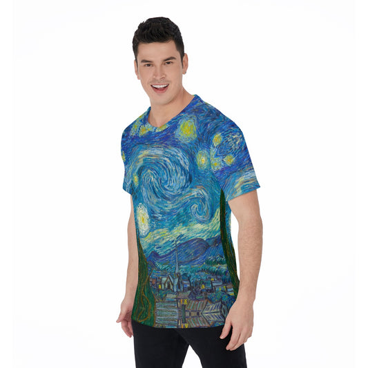 Van Gogh Starry Night - Men's Short Sleeve T-Shirt