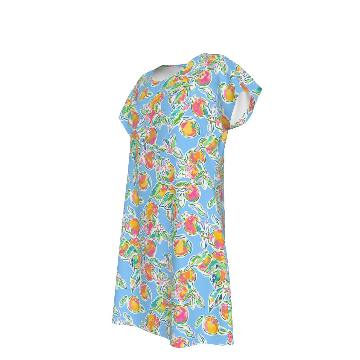 Peachy Keen - Women's T-Shirt Dress