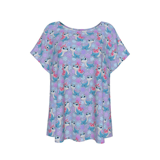 Bruni the Fire Spirit - Women’s Relaxed Fit Scoop Tee