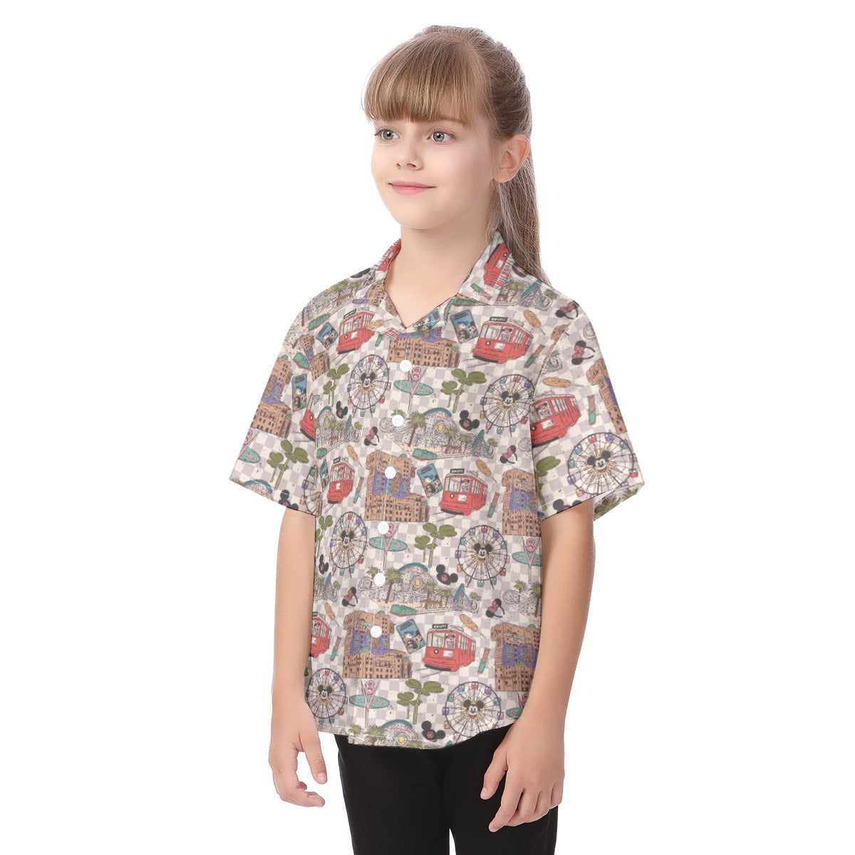 Original DCA - Kid's Hawaiian Button Up Shirt