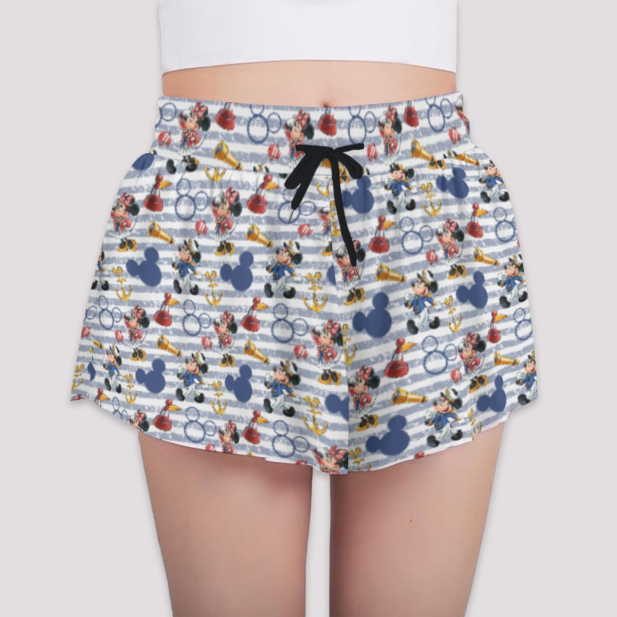Captain and First Mate at Seannie - Girls’ Flowy Pocket Shorts