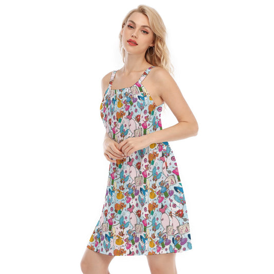 Tiny Tailors & Sewing Friends - Women’s Adjustable Sundress