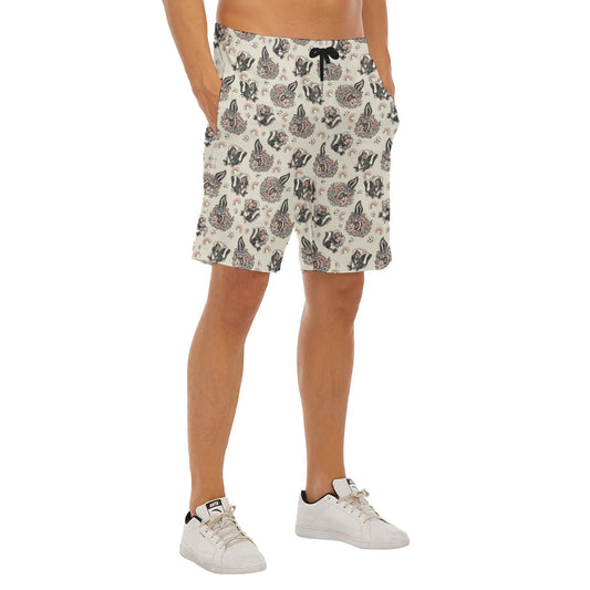 Bashful Blooming Skunk - Men’s Pocket Beach Shorts