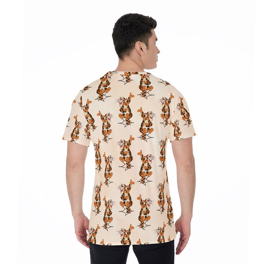 Sketched Bouncing Buddy - Men's Short Sleeve T-Shirt