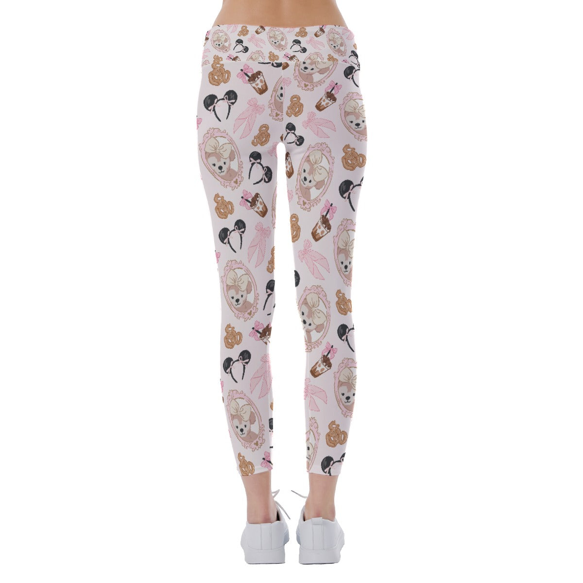 Bow Bear Sweet Day - Women's Yoga Leggings