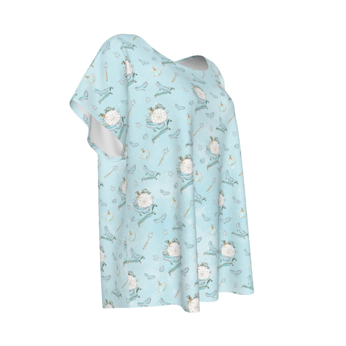 Enchanted Glass Slipper - Women’s Relaxed Fit Scoop Tee