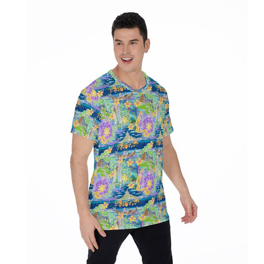Lantern Festival Glow - Men's Short Sleeve T-Shirt
