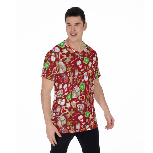 Christmas Snack Goals - Men's Short Sleeve T-Shirt