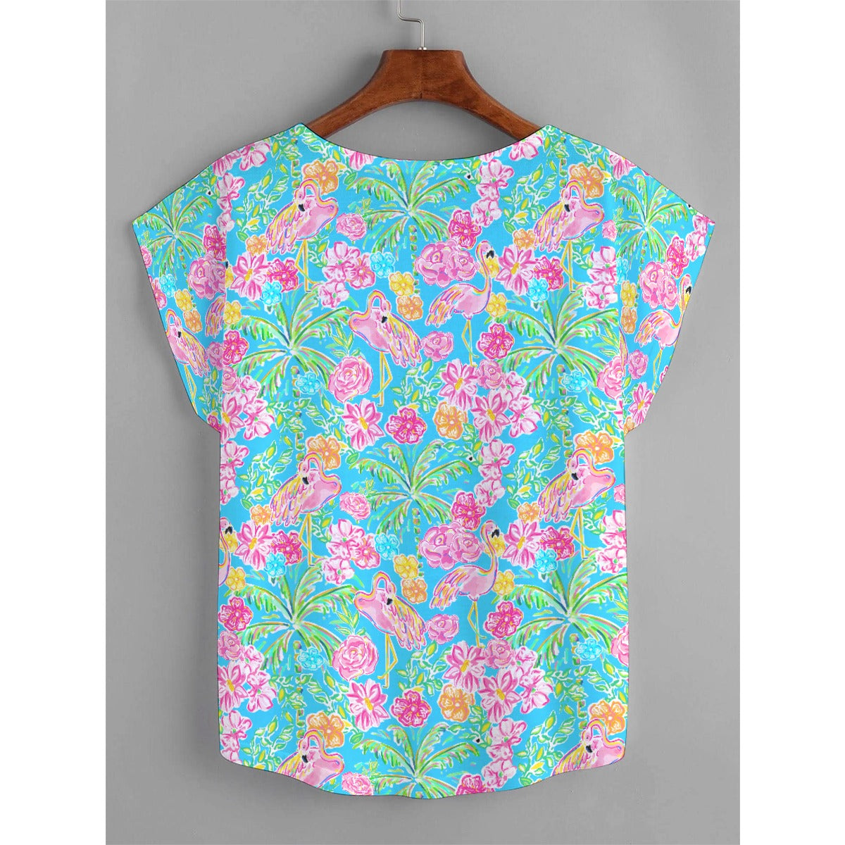 Flamingo Fiesta - Women’s Relaxed Fit Scoop Tee