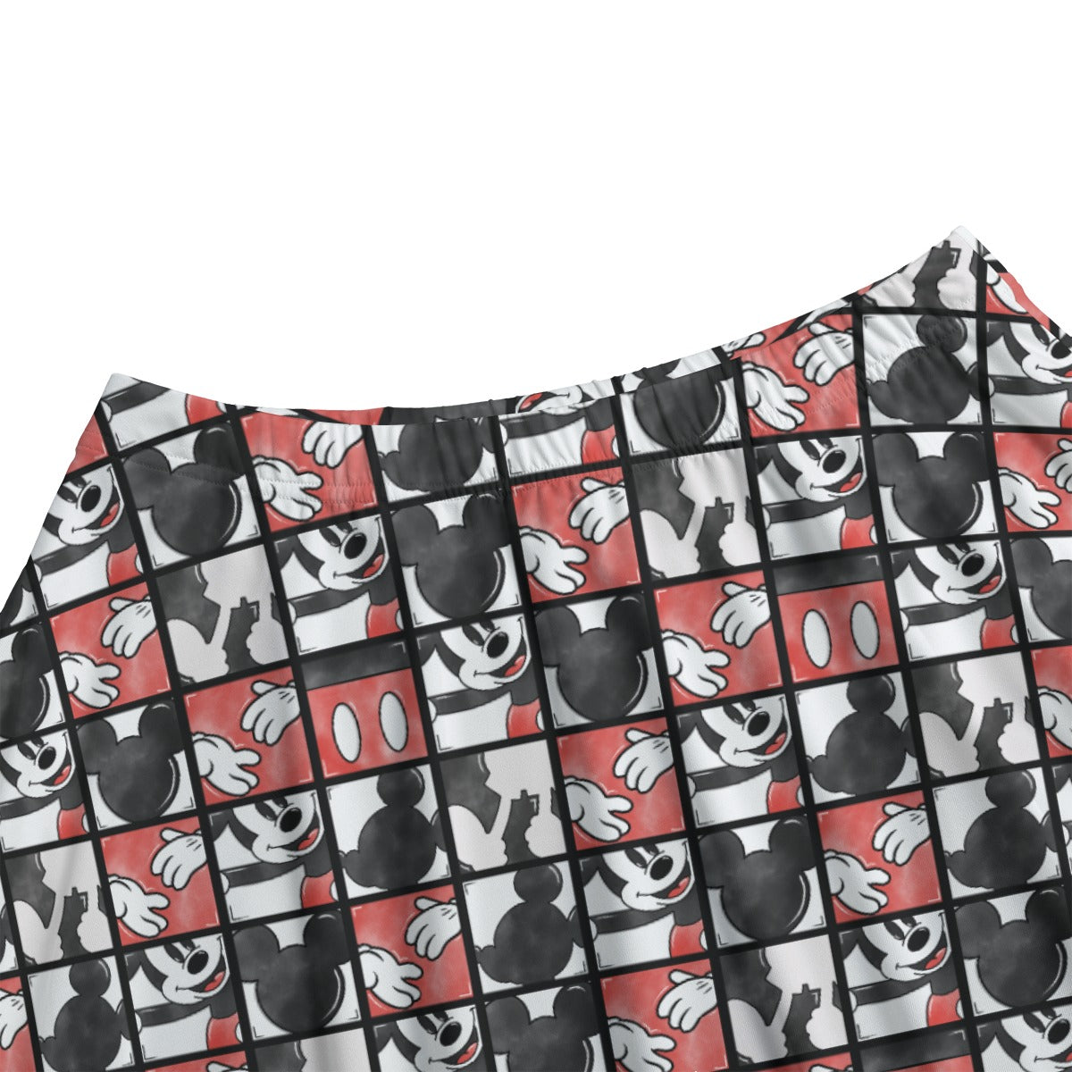 Mouse Block Party - Women's Pocket Skater Skirt