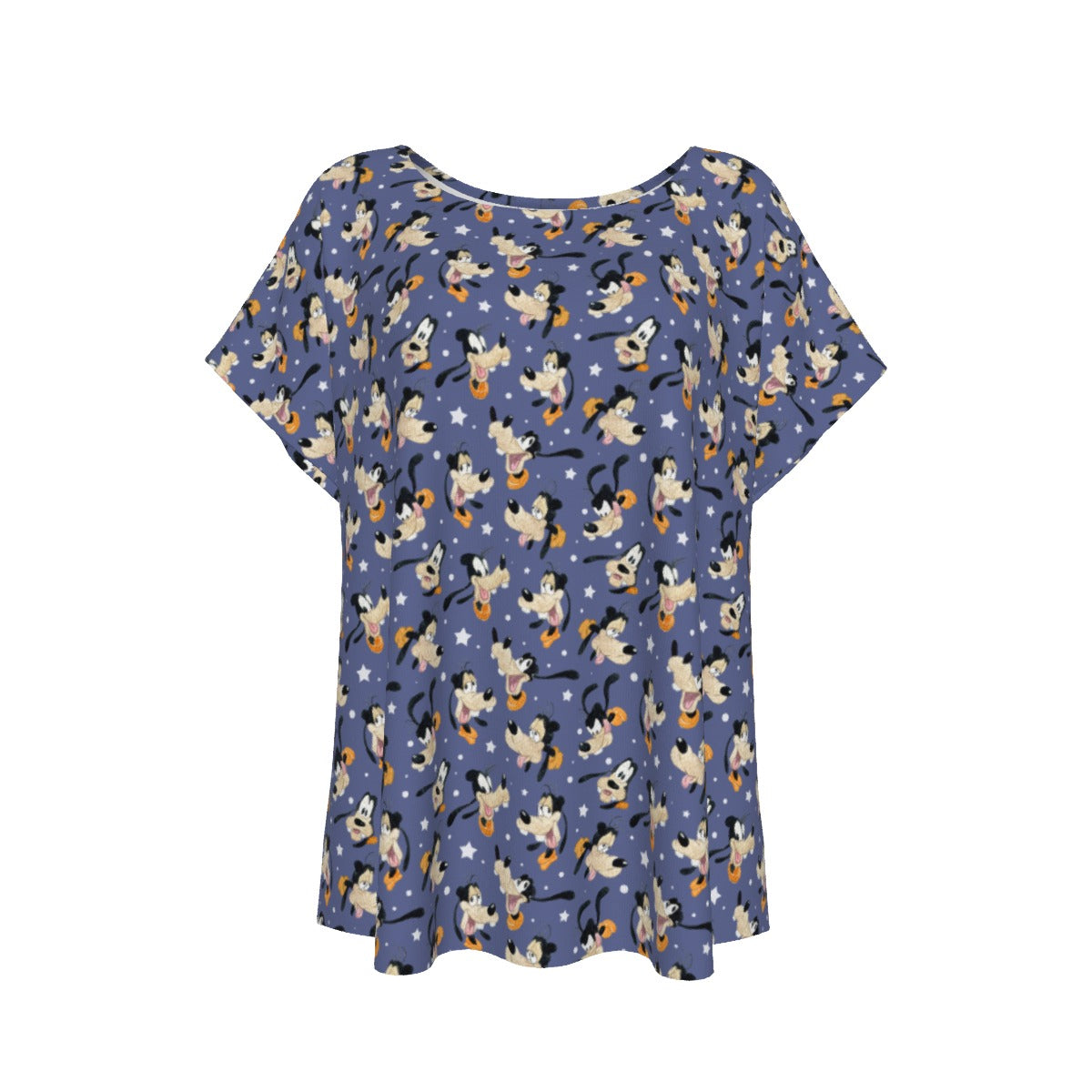 Funny Silly Dog - Women’s Relaxed Fit Scoop Tee
