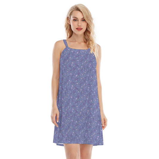 Lavender Vibes - Women’s Adjustable Sundress