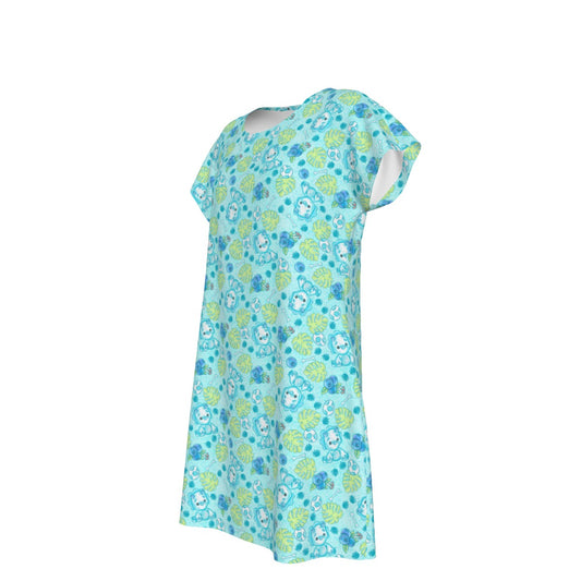 Fruitimals - Blueberry Dinosaurs - Women's T-Shirt Dress