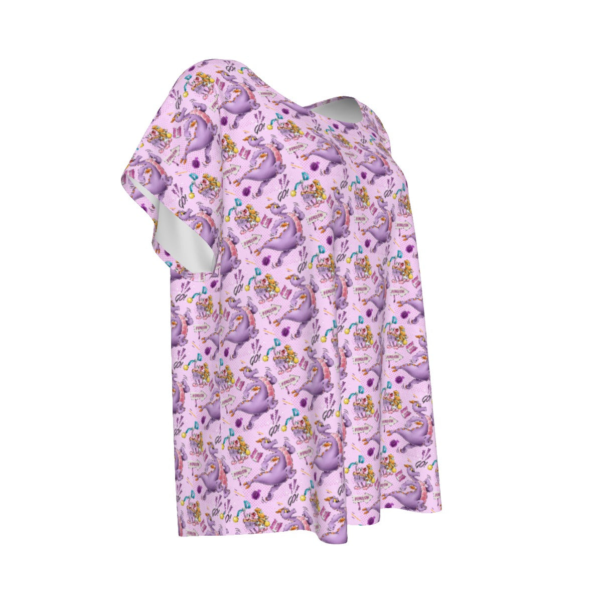 Figment Race Day Dash - Women’s Relaxed Fit Scoop Tee