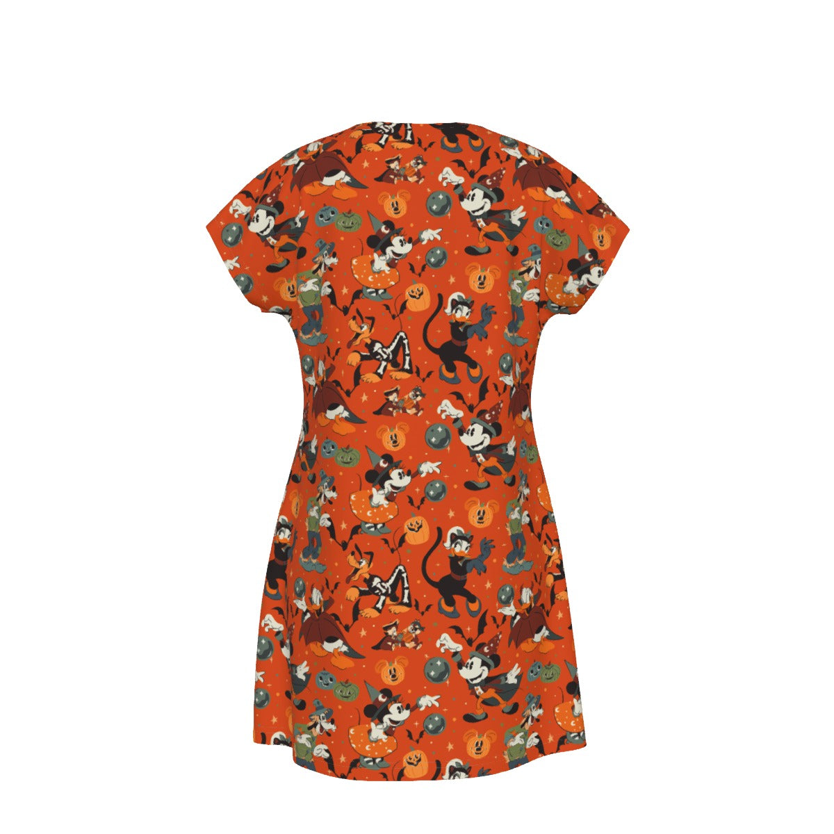Vintage Halloween Parade - Women's T-Shirt Dress